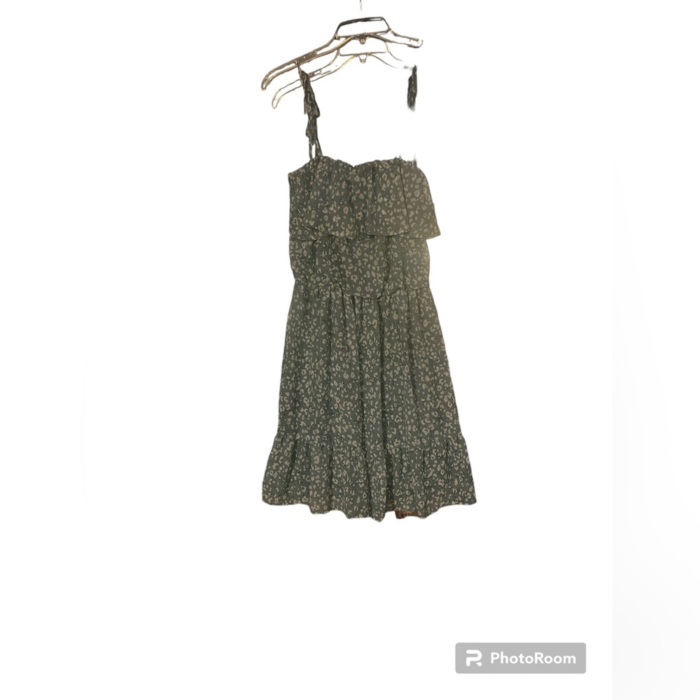 Goldfield halter mini dress